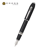 CROSS 高仕 名涛125系列 钢笔 18k 黑珐琅白夹