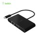 belkin 贝尔金 Belkin）type-c扩展坞iPad Pro转换器MacBook苹果笔记本多功能转接头USB-C/USB-A/HDMI/以太网口