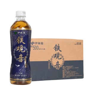 ITOEN 伊藤园 ITO EN）茶饮料铁观音乌龙茶500ml*15瓶无糖优质醇香