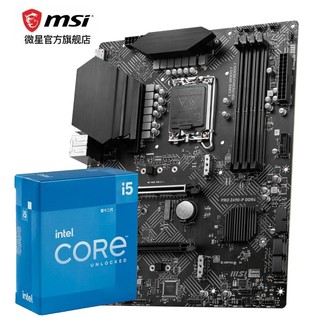 MSI 微星 京东  微星 PRO Z690-P DDR4 I5 12600KF