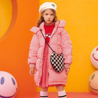 MQD 马骑顿 女童长款羽绒服