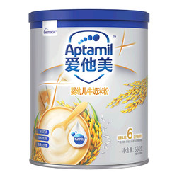 Aptamil 爱他美 婴幼儿牛奶米粉 330g