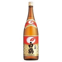 BAI HE 白鹤 清酒 纯米大吟酿 日本原瓶进口米酒 日式料理搭配 白鹤上选清酒 1800ml 1.8L