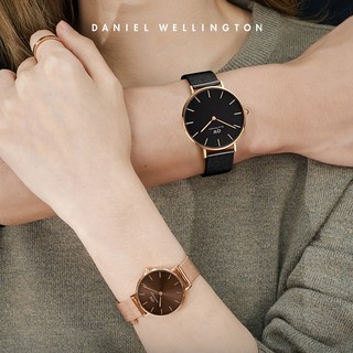 Daniel Wellington 情侣石英对表 DW00100307+DW00100476