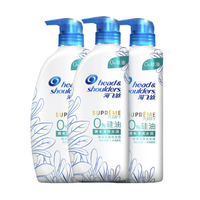 Head & Shoulders 海飞丝 0%硅油微米净透水润致美去屑洗发露 450ml*3