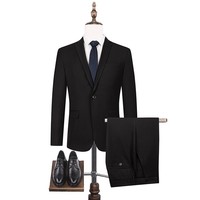 极限凑单：SEVEN 柒牌 男士西装两件套*1+衬衫*1+皮鞋*1+领带*1