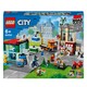 PLUS会员：LEGO 乐高 City城市系列 60292 社区城镇中心建筑套装