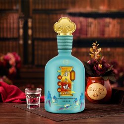 金六福50度陈坛15浓香型白酒500ml单瓶整箱