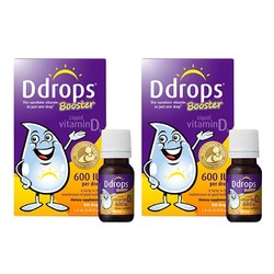 Ddrops 儿童宝宝维生素D3滴剂 2.8ml 2瓶装