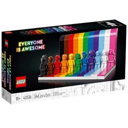 LEGO 乐高 40516 每个人都很棒 创意方头仔大头积木玩具粉丝收藏生日礼物