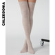 Calzedonia 杨幂同款女士基础易搭舒适简约纹理含羊绒过膝袜DL0350