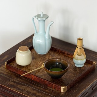 YAODIAN 垚典 宋式点茶茶具6件套礼盒装 高档茶道礼品 日式抹茶茶具整套