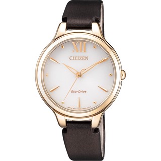 CITIZEN 西铁城 L花语风吟系列 32.5毫米光动能腕表 EM0553-18A