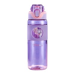 Disney 迪士尼 儿童运动直饮水杯 600ml 紫色公主