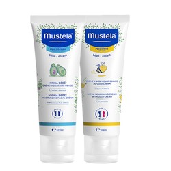 Mustela 妙思乐 滋润保湿润肤霜40ml+保湿面霜40ml）