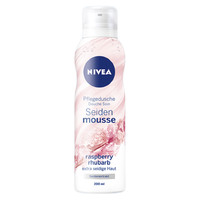 NIVEA 妮维雅 丝柔香润沐浴慕斯 覆盆子果香 200ml