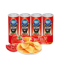 88VIP：copico 可比克 罐装薯片番茄味 105g*4罐