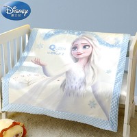 Disney baby 婴儿安抚豆豆毯 冰雪蓝110*140