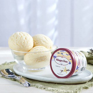 Häagen·Dazs 哈根达斯 冰淇淋组合装 3口味 81g*6盒（香草味冰淇淋81g*2盒+比利时巧克力冰淇淋81g*2盒+草莓冰淇淋81g*2盒）