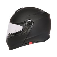 TORC T271 摩托车头盔 揭面盔 亚黑色 M码