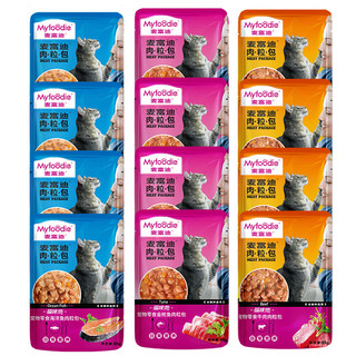 Myfoodie 麦富迪 猫零食 金枪鱼味肉粒包 85g*12包