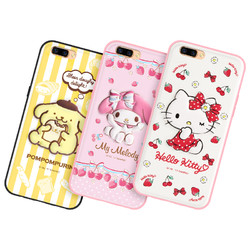 Hello Kitty 凯蒂猫 HelloKitty oppor11手机壳r11plus可爱卡通创意超萌全包防摔女款