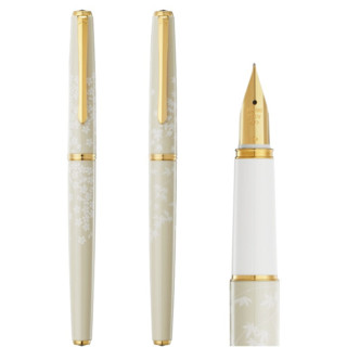 PILOT 百乐 钢笔 FD-18SR-SKU-M-EX 金色 M尖 Lady White限量版 礼盒装