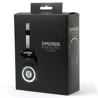 KOSS 高斯 Porta Pro 耳罩式头戴式有线耳机 蓝黑色 3.5mm