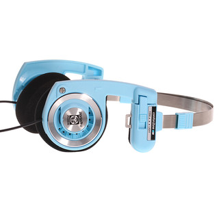 KOSS 高斯 Porta Pro 耳罩式头戴式有线耳机 天蓝色 3.5mm