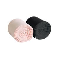 艾舞戈 800D女童连裤袜 初冬薄绒款 2双装 肉色+黑色 S