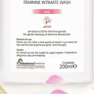 sebamed 施巴 倍护女性护理清洁液