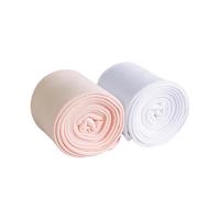 艾舞戈 800D女童连裤袜 初冬薄绒款 2双装 白色+肉色 S