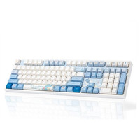 VARMILO 阿米洛 MA108 V2 108键 有线机械键盘 阿巳 阿米洛玫瑰红轴 单光