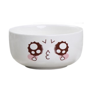 BOBOXI 啵啵嘻 亲子表情碗家用创意个性一家四口家庭碗碟套装陶瓷吃饭碗