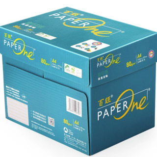 PaperOne 百旺 A4复印纸 80g 500张/包*5包