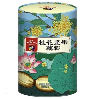 HOUSEHOLD 一家人 桂花坚果藕粉 350g