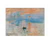 海龙红 克劳德·莫奈 Claude Monet《日出印象》70x50cm