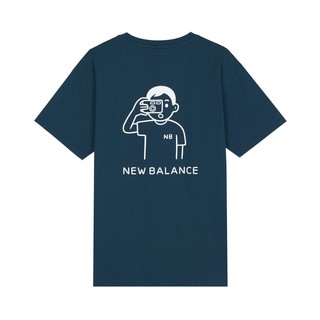 new balance Noritake联名款 中性运动T恤 AMT12346