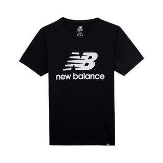 new balance 男子运动T恤 AMT01575 黑色 XXL