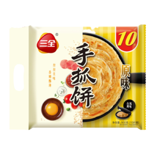 PLUS：三全 手抓饼 原味 900g