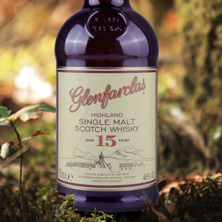 glenfarclas 格兰花格 15年 苏格兰 单一麦芽威士忌 46%vol 700ml 单瓶装