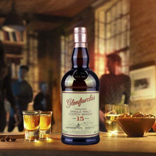 glenfarclas 格兰花格 15年 苏格兰 单一麦芽威士忌 46%vol 700ml 单瓶装