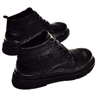 JEEP 吉普 美式工装系列 男士中帮工装靴 A/P214M08232-E10.28 黑色 39