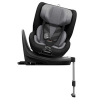 HBR 虎贝尔 E360 安全座椅 0-12岁 黑灰色（赠成长垫+防磨垫+卡槽）