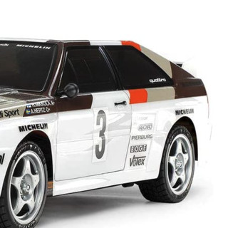 TAMIYA 田宫 1/10 58667 奥迪 Quattro Rally A2 白色