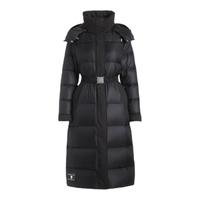 ochirly 欧时力 女士长款羽绒服 1NZ4339090 黑色 XS