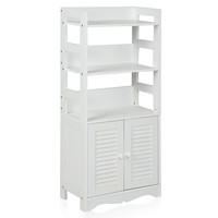 Funature 慧乐家 FNAJ-11226 双门百叶书架 五层