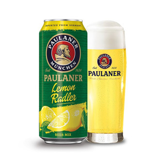 PAULANER 保拉纳 柠檬拉德乐啤酒 500ml*12听 礼盒装