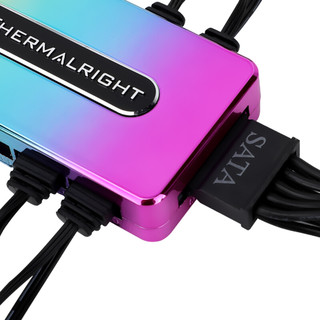 Thermalright 利民 TL-ARGB HUB Controller REV.A SATA集线器 一分十 彩色