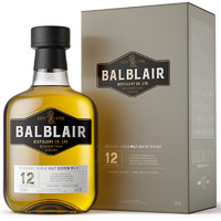 Balblair 巴布莱尔 plus： 巴布莱尔 12年 苏格兰 单一麦芽威士忌 46%vol 700ml